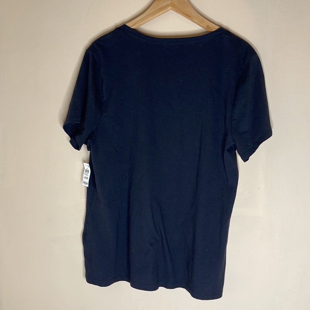INC International Concepts Black Cotton Love
Graphic-Print T-Shirt Size Large - Picture 7 of 8